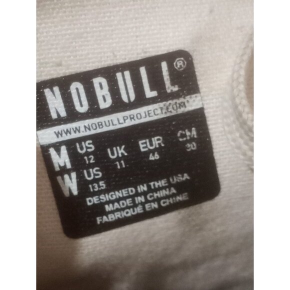 NOBULL | RARE HIGH TOP BUTTERFLY FLORAL CANVAS TRAINER UNISEX W13.5/M12 - Picture 2 of 13